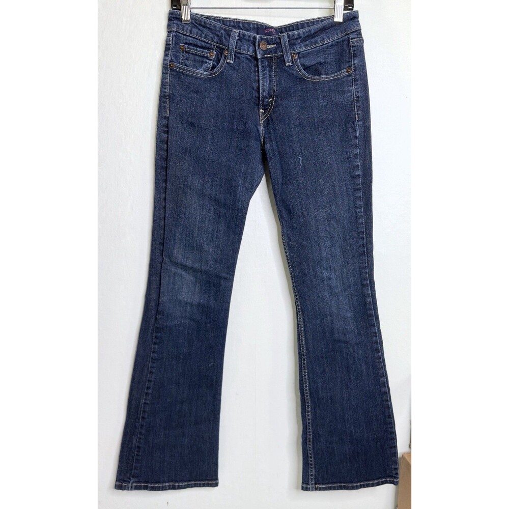 Levi’s 518 Superlow Jeans Women’s 9M Low Rise Bootcut Medium Wash #15